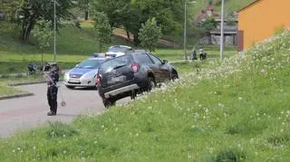 Samochód wjechał w babcię i jej rocznego wnuka