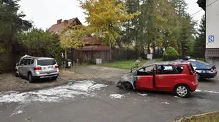 Samochody płonęły w Gdańsku