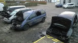 Samochody znów płonął w Gdańsku