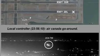Samolot Air Canada został poderwany na wysokości zaledwie 18 metrów