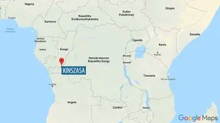 Samolot leciał do Kinszasy