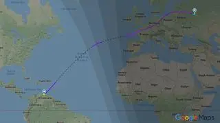 Samolot linii Nordwind wylądował w czwartek w Moskwie [zdjęcie Flightradar24]