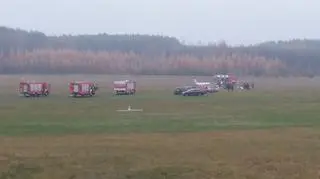 Samolot uległ wypadkowi podczas startu