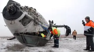 Samolot ześlizgnął się z pasa i staną w płomieniach (fot PAP/EPA)
