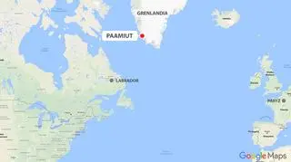 Samoloty rejsowe z Europy w drodze za ocean z reguły przelatują nad Grenlandią