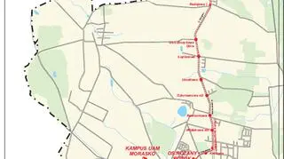 Schemat linii 98