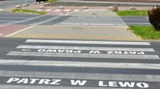 "Ściąga" dla pieszych