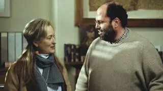 Scott Rudin na planie "Godzin" w 2002 roku z Meryl Streep