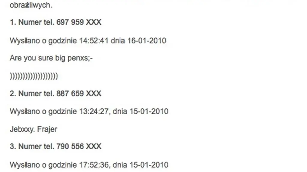 Screen strony posła Pięty