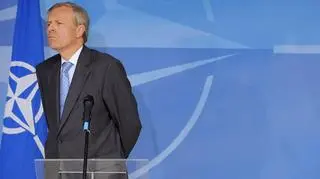 Sekretarz Generalny Nato Jaap de Hoop Scheffer, fot. PAP/EPA