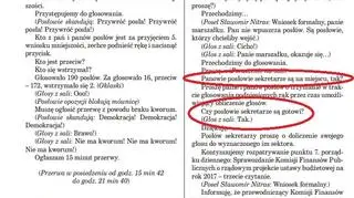 Sekretarze meldują gotowość marszałkowi