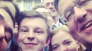 Selfie z prezydentem
