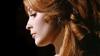 Sharon Tate na planie filmu "Nieustraszeni pogromcy wampirów", 1967 rok