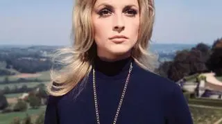 Sharon Tate na planie swojego pierwszego filmu "Oko diabła" ("Eye of the Devil"), 1966 rok