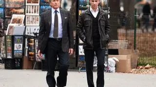 Shia LaBeouf z Michaelem Douglasem w filmie "Wall Street: Pieniądz nie śpi"