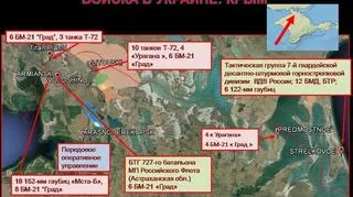 Siły uderzeniowe Rosji na granicy Krymu z Ukrainą