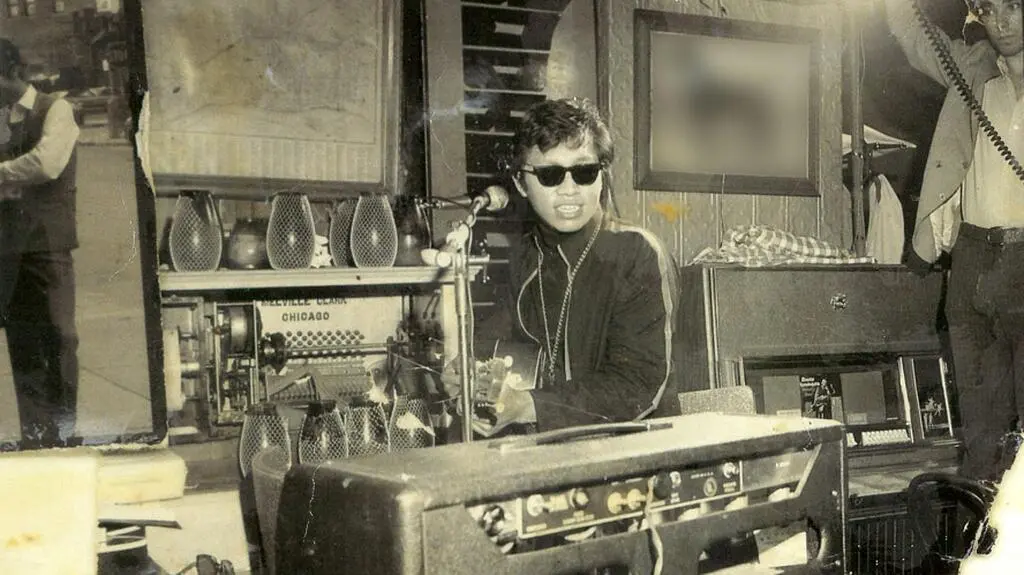 Sixto Rodriguez w studiu nagrań