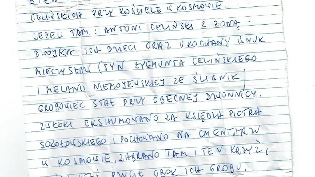 Skan listu Orczykowskiego
