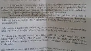 Skargi na krakowskich artystów spływały do urzędu miasta