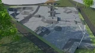 Skatepark przy Sue Ryder 