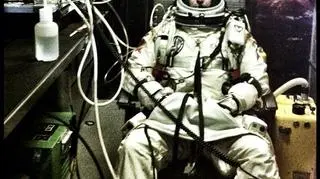 Skoczek czeka na start