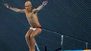 Skoki Robbena w polu karnym wzbudziły sporo interesujących skojarzeń.=