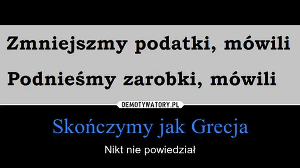 Skończymy jak Grecja
