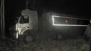 Skradziony pojazd (fot. podlaska policja)