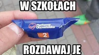 Słodycze w szkołach