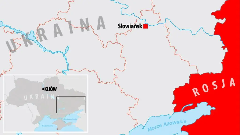 Słowiańsk w rękach separatystów