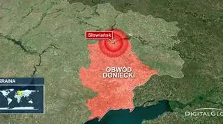 Słowiańsk we wschodniej Ukrainie