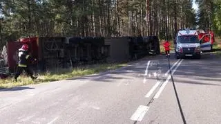 Służby pracowały przez 5 godzin 