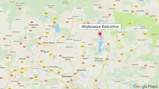 Śmiertelny wypadek na drodze wojewódzkiej w Wojkowicach Kościelnych