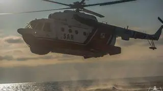 Śmigłowiec Mi-14 PŁ/R na minimalnej wysokości