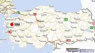 Soma w Turcji. To tutaj doszło do wybuchu w kopalni
