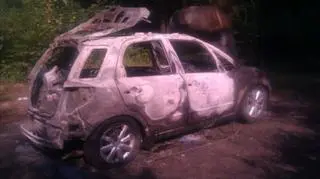 Spalone auto w Tarle znalazła policja