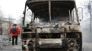 Spalony autobus