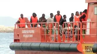 Spanish and Italian coast guards rescue hundreds of immigrants on a daily basis