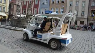 Specjalny pojazd będzie patrolował rynek do końca sezonu
