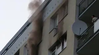 Spłonęła jedynie lodówka i meble kuchenne (foto: Jacek)