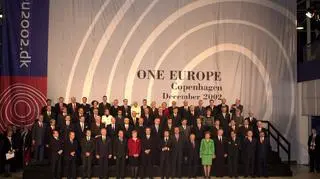 Spotkanie Rady Europejskiej w Kopenhadze, gdzie zakończono negocjacje akcesyjne, Kopenhaga, 13 grudnia 2002 r.