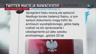 "Spragnieni hejtu muszą się spieszyć" - skomentował na Twitterze sędzia Maciej Nawacki