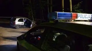 Sprawca wypadku oddali się z miejsca zdarzenia 