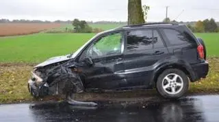Sprawcą zdarzenia był kierowca toyoty 