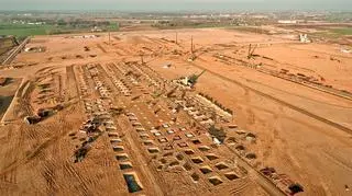 Stan budowy zakładu VW we Wrześni