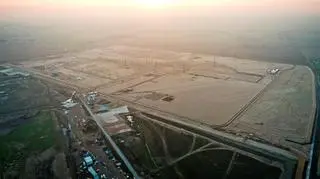 Stan budowy zakładu VW we Wrześni