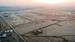 Stan budowy zakładu VW we Wrześni