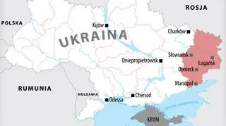 Stan wyjątkowy obowiązuje na terytorium Donbasu