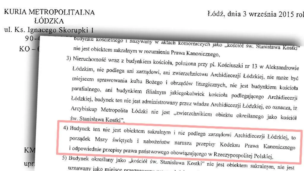 Stanowisko kurii