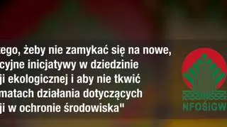 Stanowisko NFOŚ w kwestii braku doświadczenia fundacji